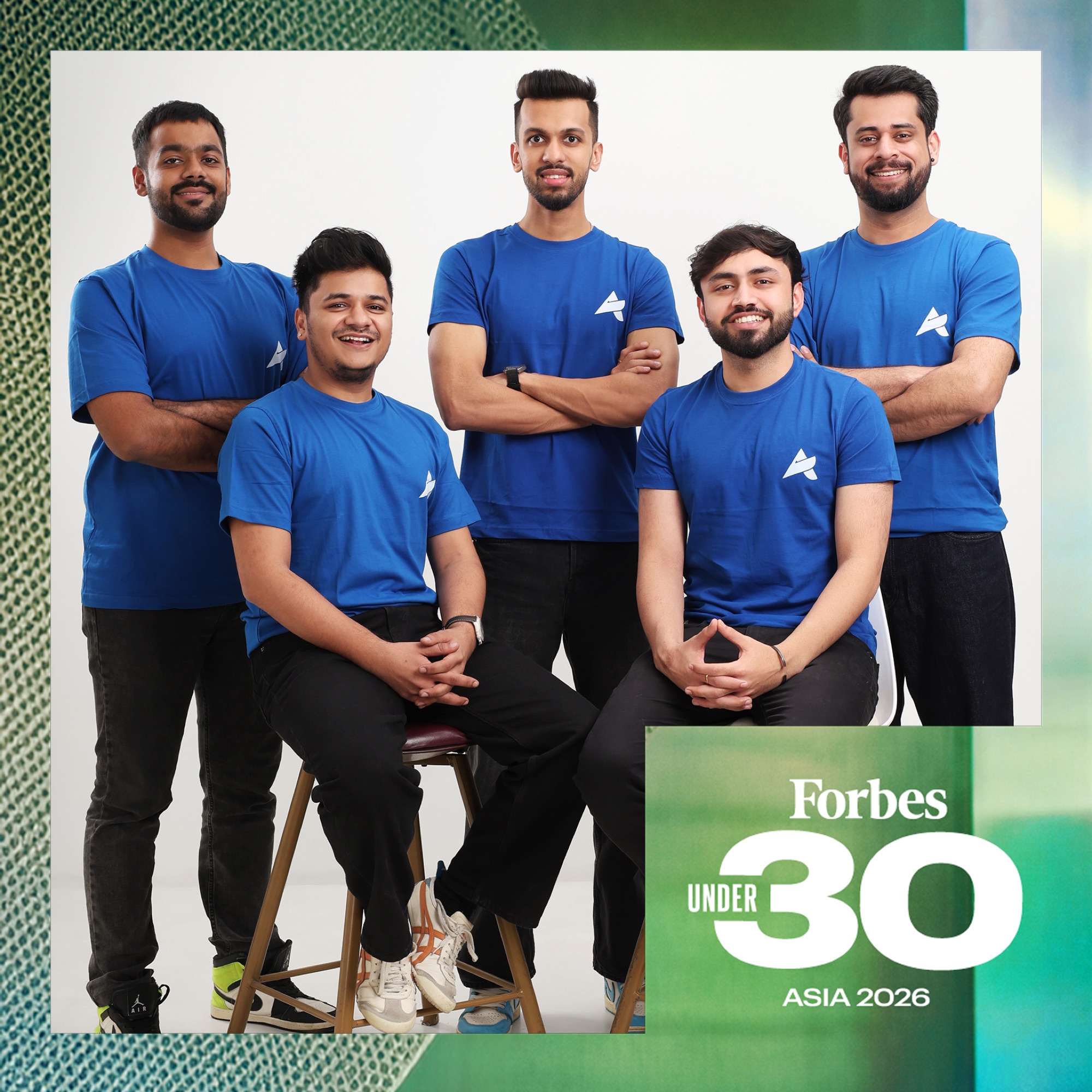 The Aliste Technologies team, named to the Forbes 30 Under 30 Asia 2026 list